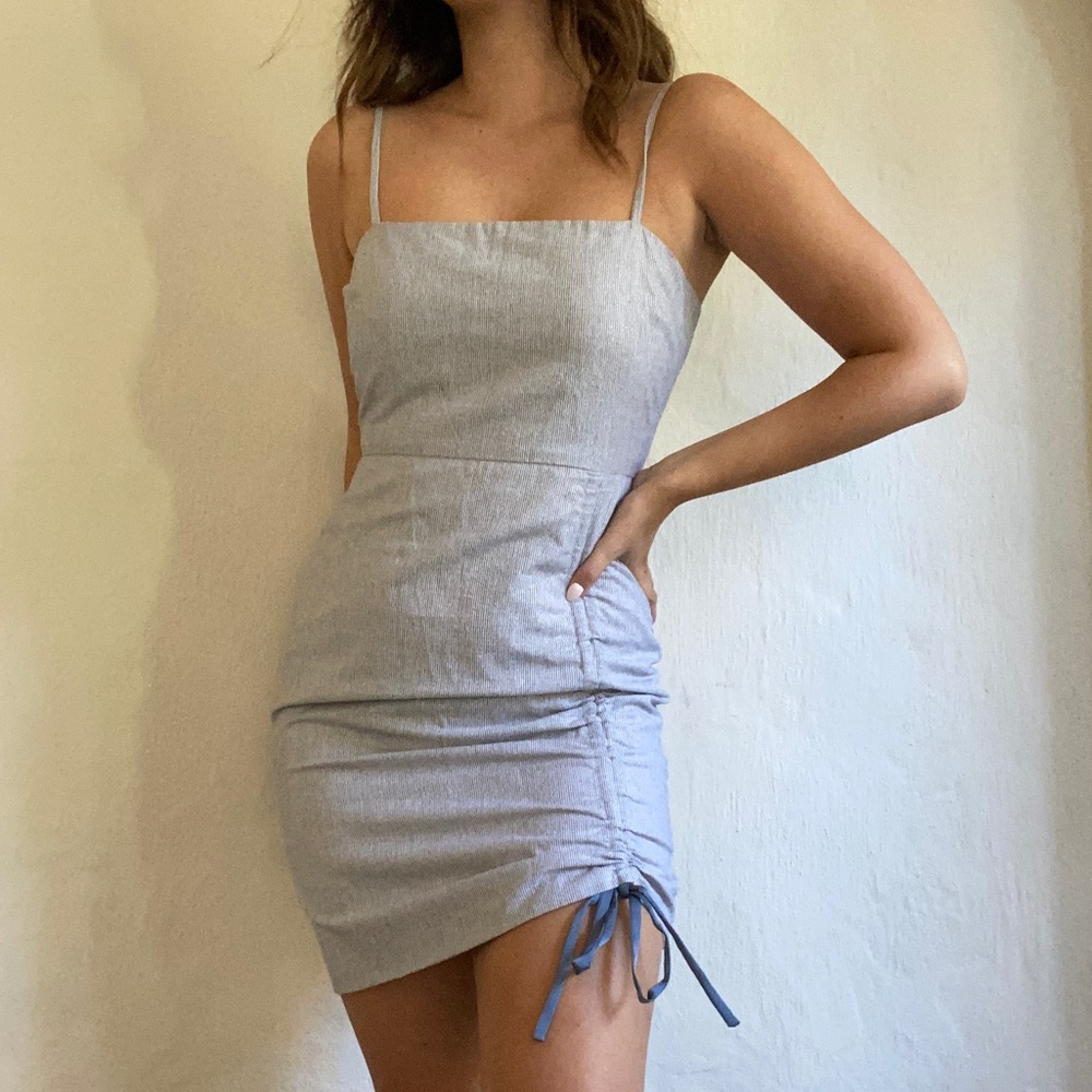 PRIVACY PLEASE  stripped dress